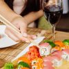 Wine and Sushi